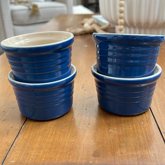 Le Creuset Kitchen Le Creuset Mini Ramekin Custard Cups Set Of 4